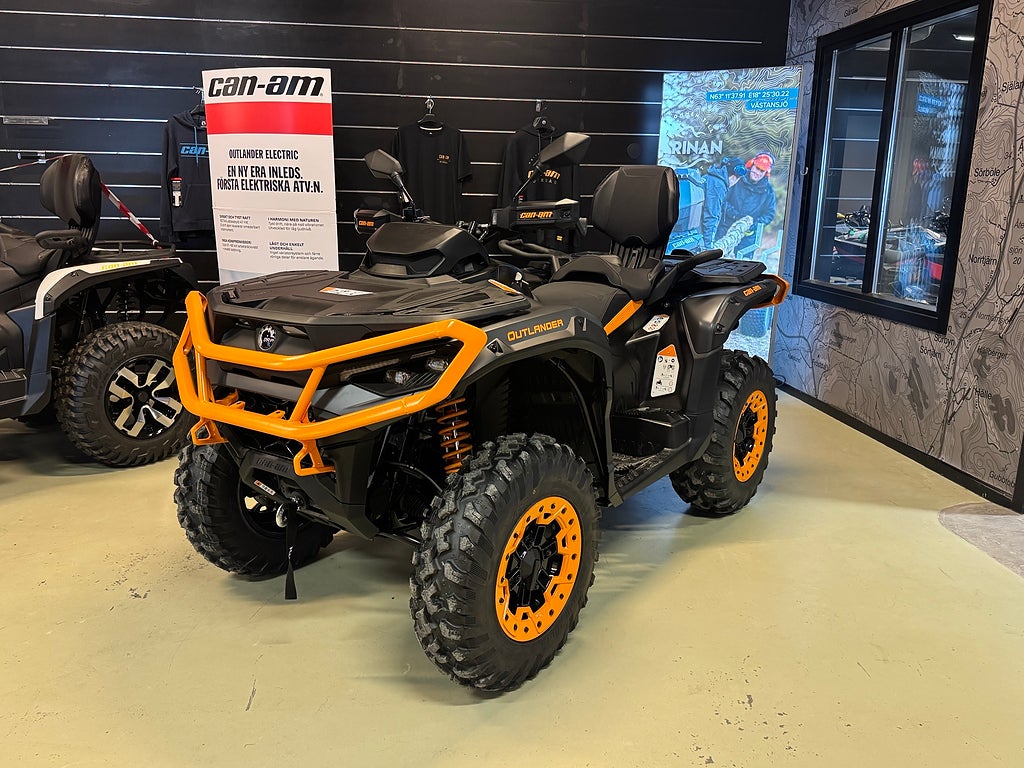 Can-Am Outlander MAX XT-P T ABS 1000R Mineral Grey & Orange Crush T3b 
