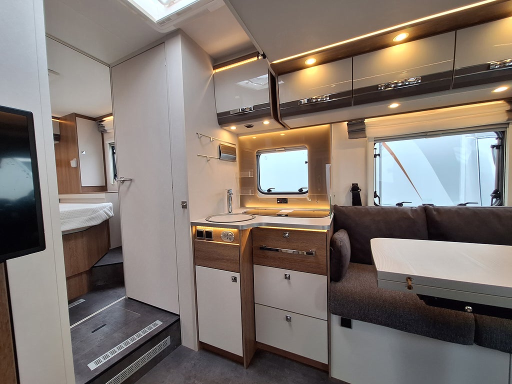 Dethleffs Trend T 7057 DBL Queenbädd, Automat, Solcell