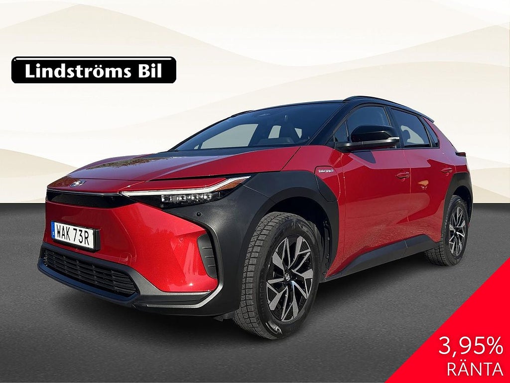 Toyota bZ4X AWD STYLE PANORAMAGLASTAK BI-TONE VINTERHJUL