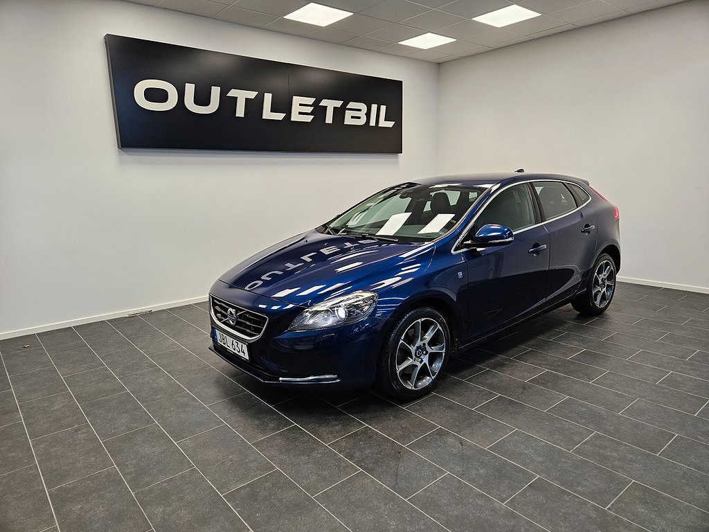 Volvo V40 T2 122hk Momentum, Ocean Race Skinnklädsel Euro 6