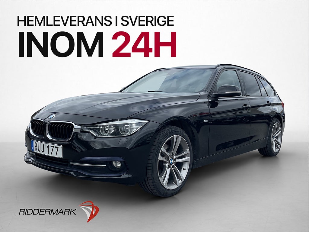 BMW 318 d xDrive Sport line Drag HiFi P-sensorer Navi