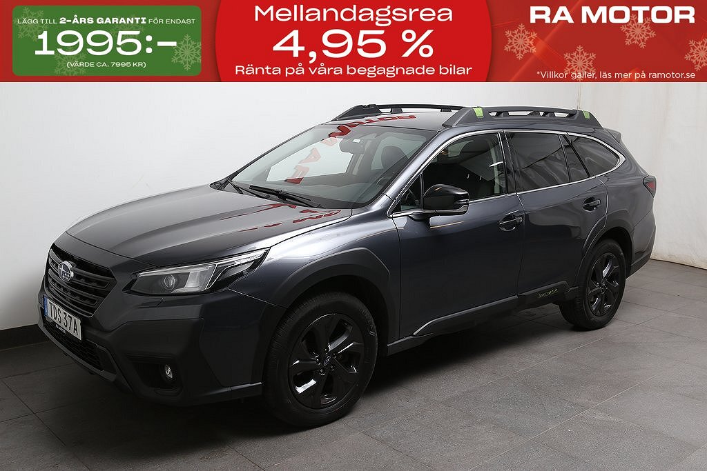 Subaru Outback 2,5i 169hk XFuel Field AWD Aut Dragkrok 