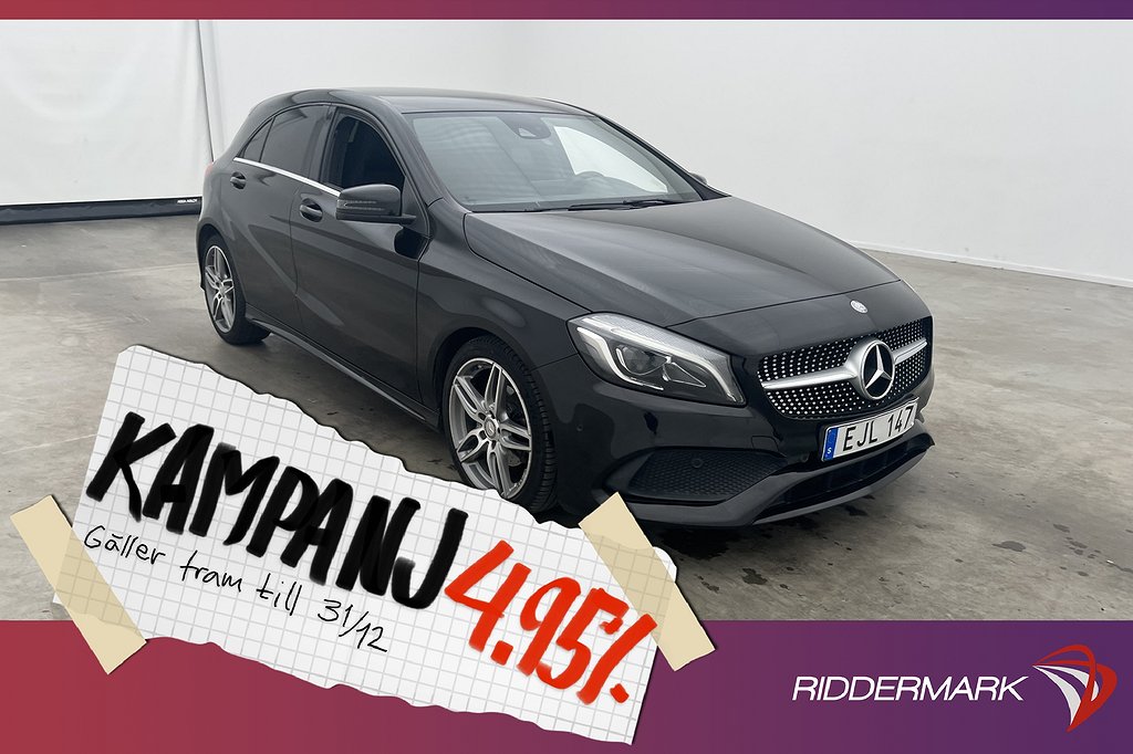 Mercedes-Benz A 200 d 4M 136hk AMG Line Kame 4,95% Ränta