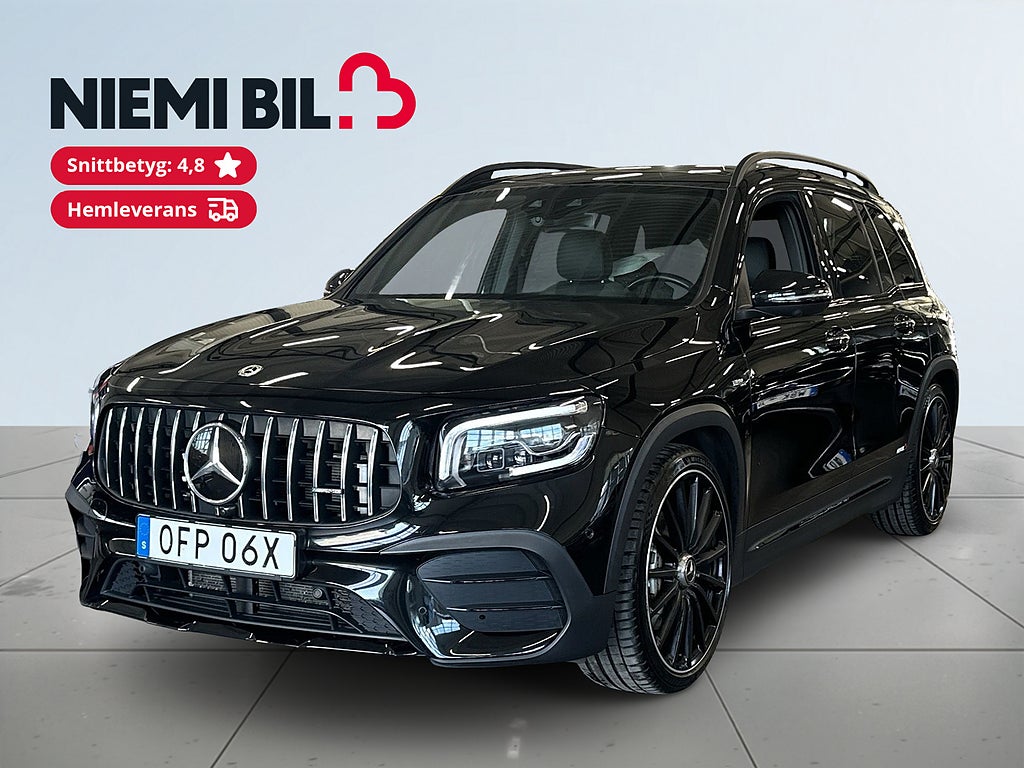 Mercedes-Benz GLB AMG 35 4MATIC 7-sits S&V/Pano/Drag/Burmester/HuD/360kam