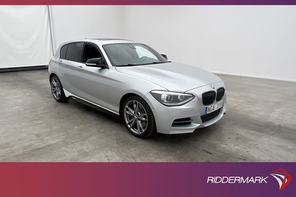 BMW M135 i xDrive 320hk Taklucka Navi H/K Kamera Skinn