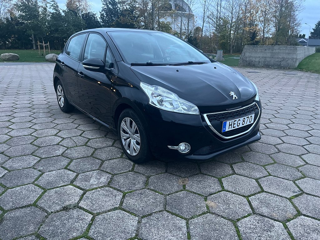 Peugeot 208 5-dörrar 1.2 VTi Active Euro, Nybesiktigad 