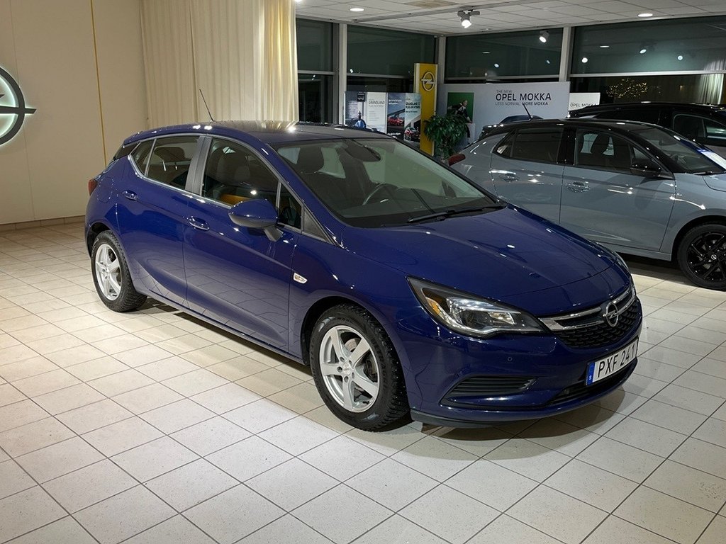 Opel Astra 1.4 Turbo,pluspaket,nyservad, P-sensorer fram+bak