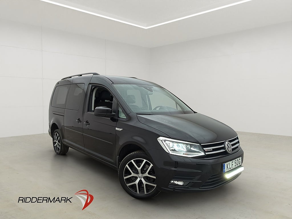 Volkswagen Caddy Maxi Life 2.0 TDI 4M 7-sits Värmare Drag