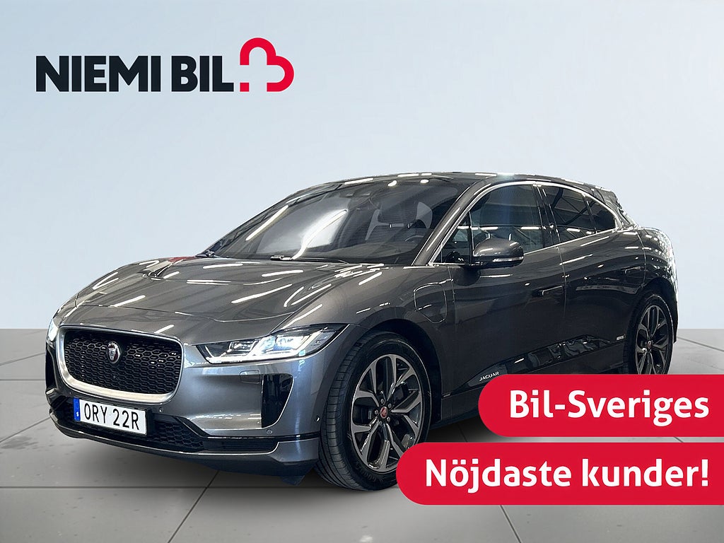 Jaguar I-Pace EV400 S&V-hjul/AWD/Meridian/Pano/Luft/Navi/360/Carplay