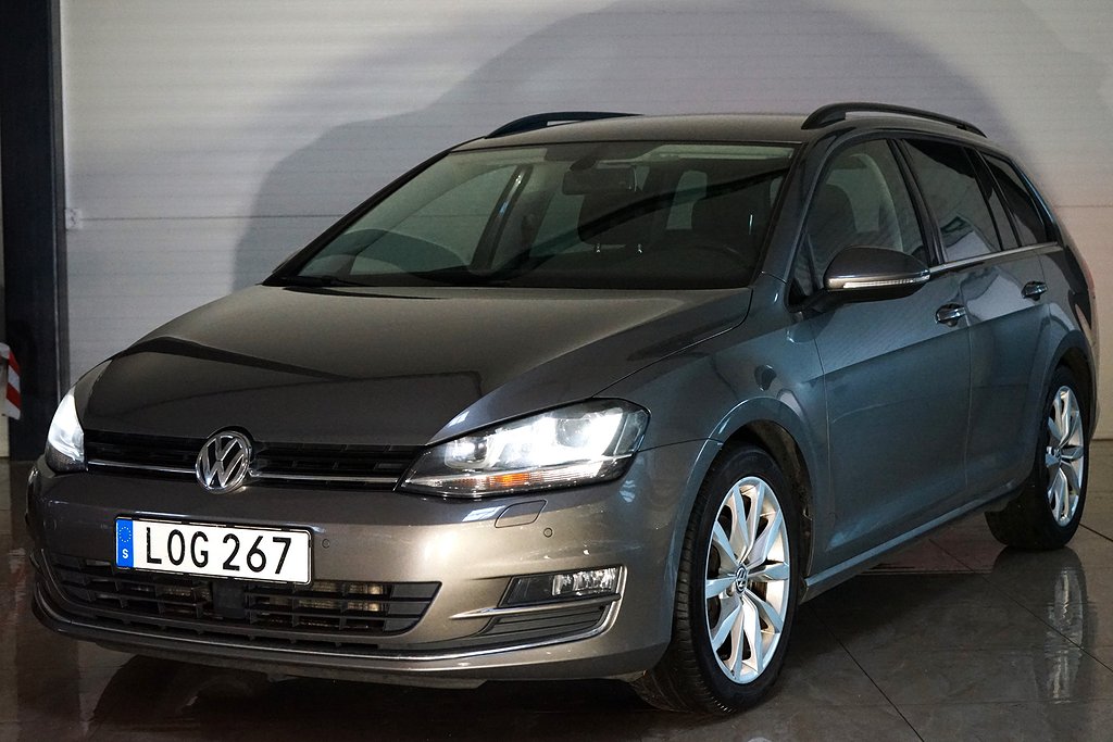 Volkswagen Golf Sportscombi 2.0TDI GT M-värmare Massage Drag