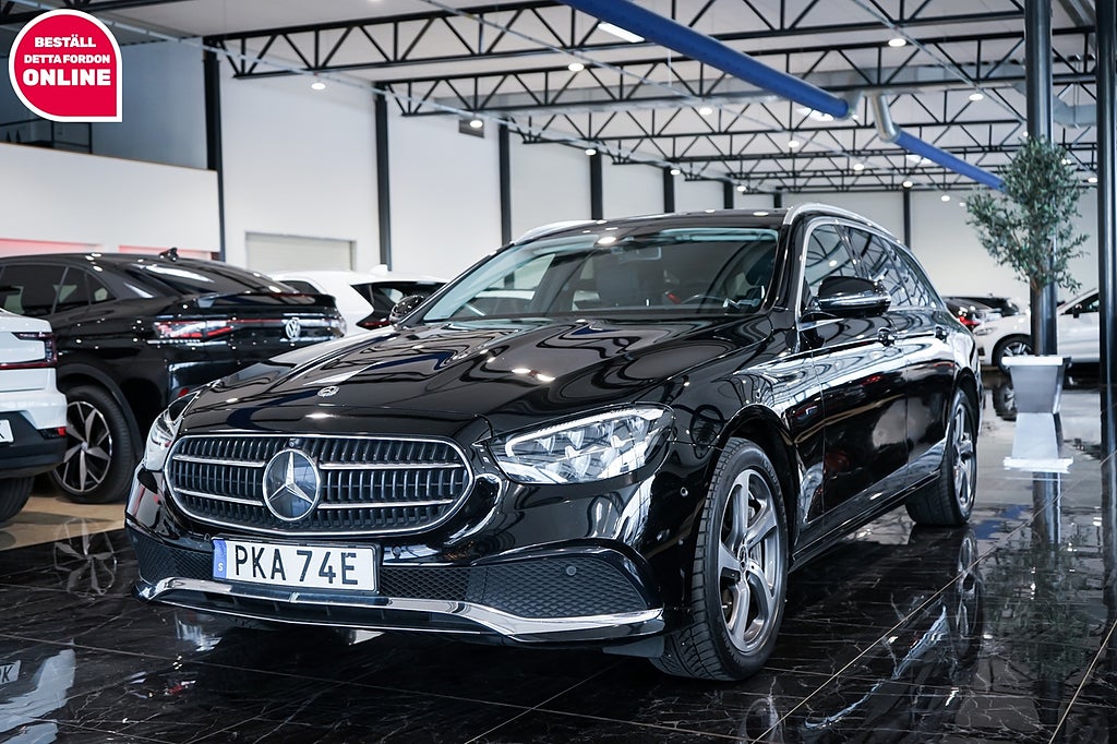 Mercedes-Benz E 300 T de 9G-Tronic Avantgarde Värm Drag 360Kam 