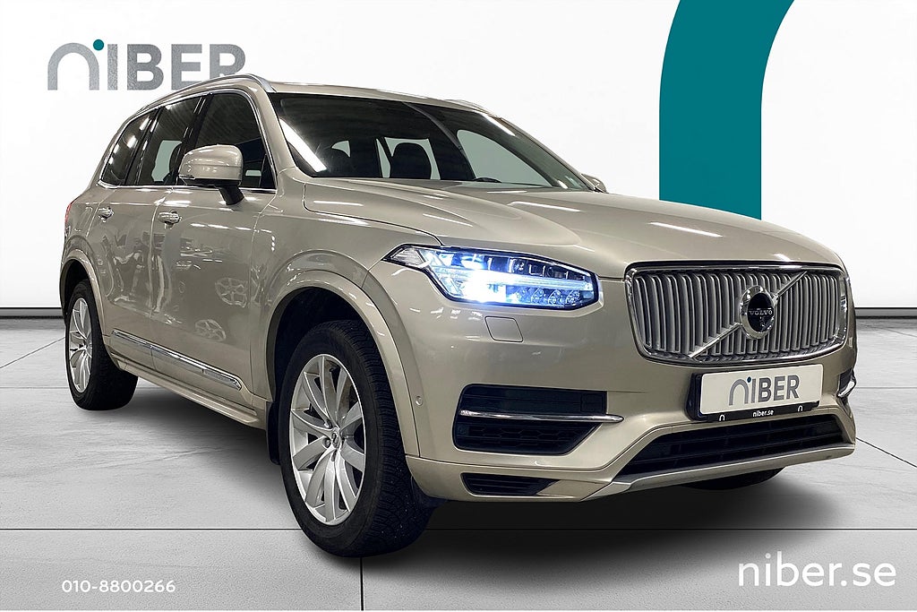 Volvo XC90 T8 AWD TwEn Inscr, Kamrem, 7-sits 407hk Pano 360°