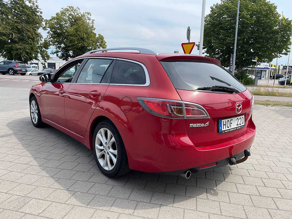 Mazda 6 Wagon 2.0 MZR Advance 147 hk, bensin, dragkrok