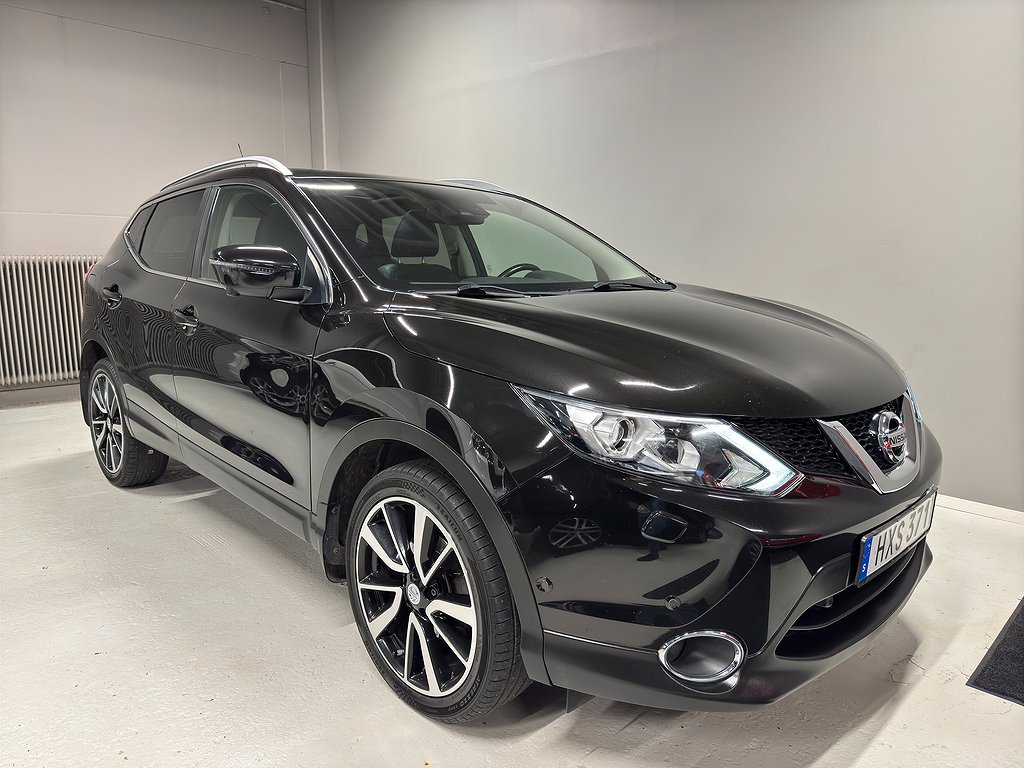 Nissan Qashqai 1.5 dCi 110hk Tekna Pano 360-kam Navi Euro 6