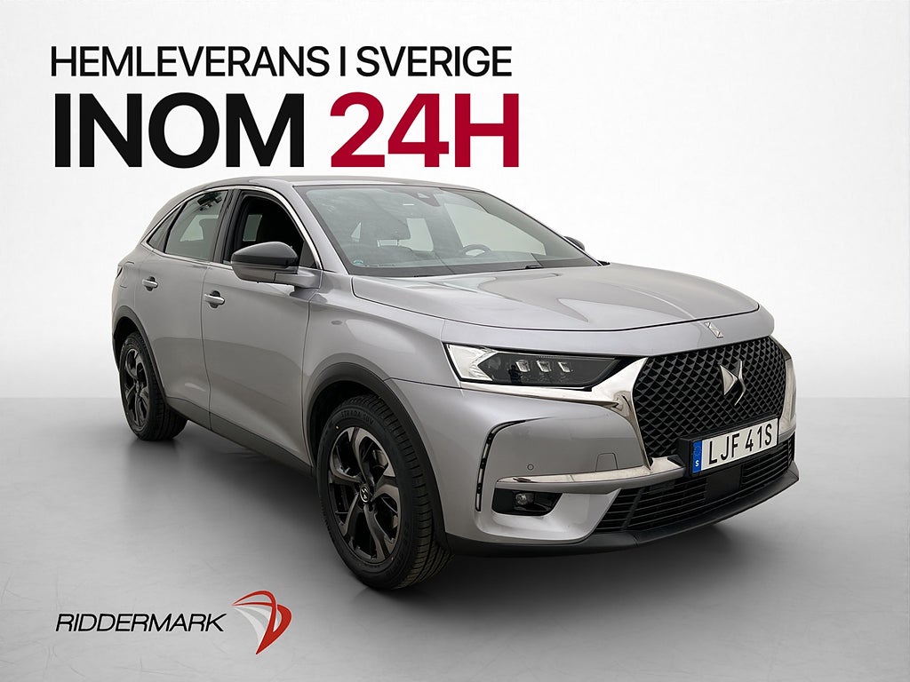 DS 7 Crossback 1.6 THP 181hk Cockpit Kamera CarPlay