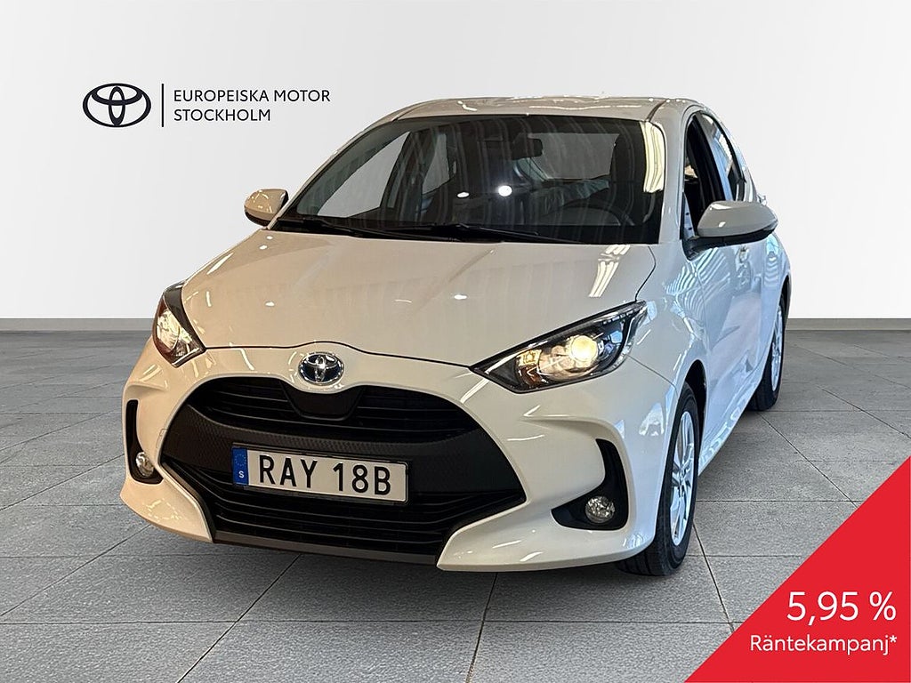 Toyota Yaris 1,5 HYBRID ACTIVE KOMFORTPAKET - VINTERHJUL/...