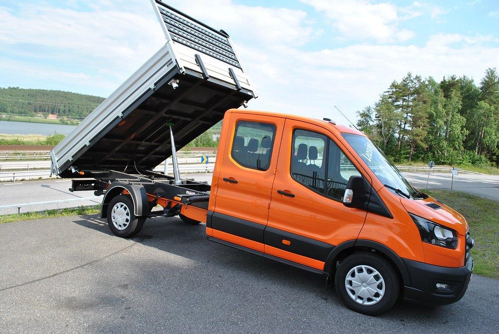 Ford Transit 7-Sits D-Hytt med Tipp 