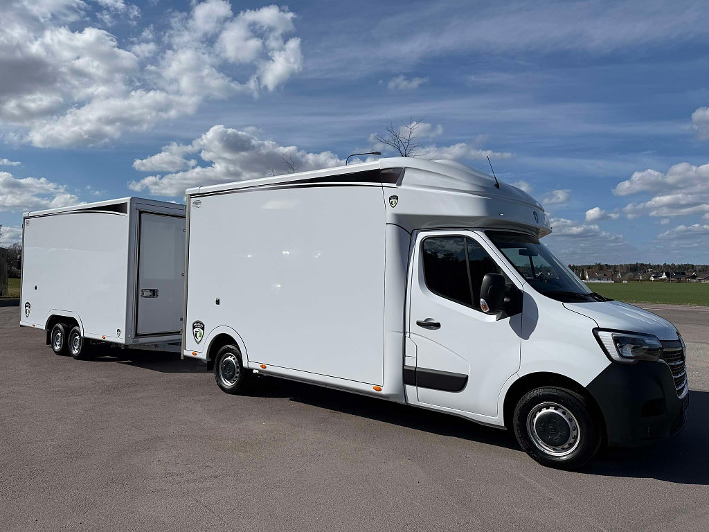 Renault Master Eurobox XL med Eurobox Trailer  Skåpbil/Släp