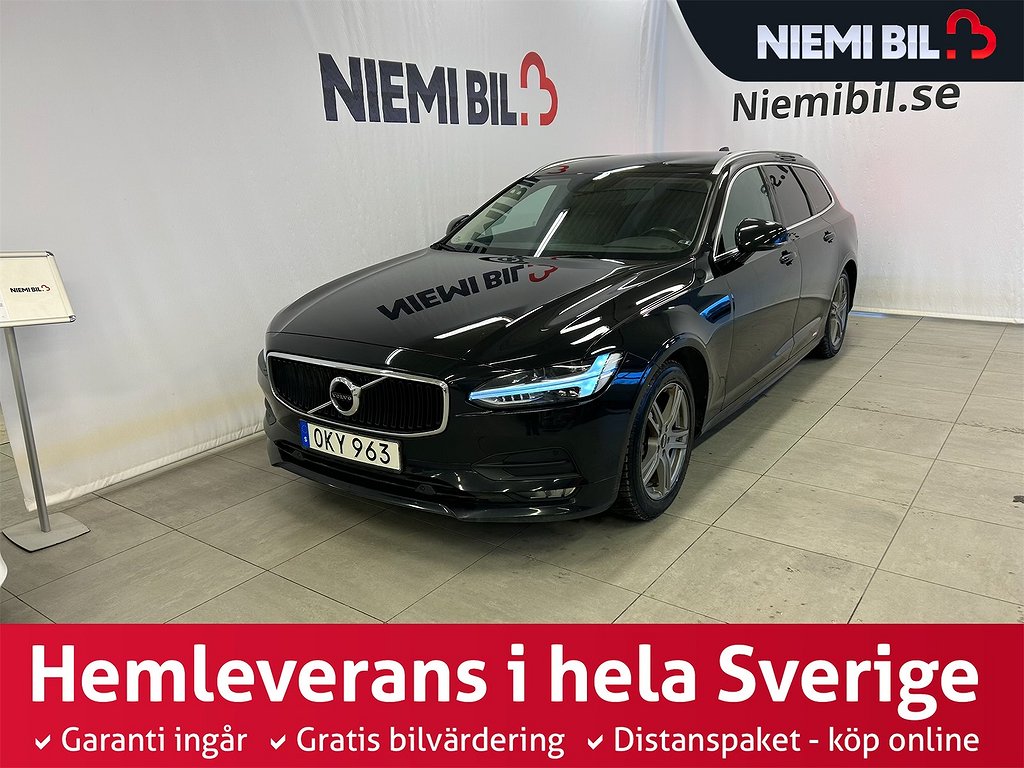 Volvo V90 D4 AWD Advanced edt Momentum Drag/P-sens/VoC/Dvärm