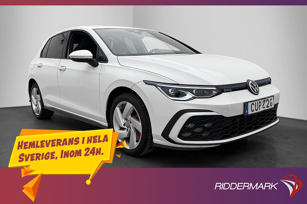 Volkswagen Golf GTE 1.4 TSI 245hk Cockpit CarPlay Adaptiv