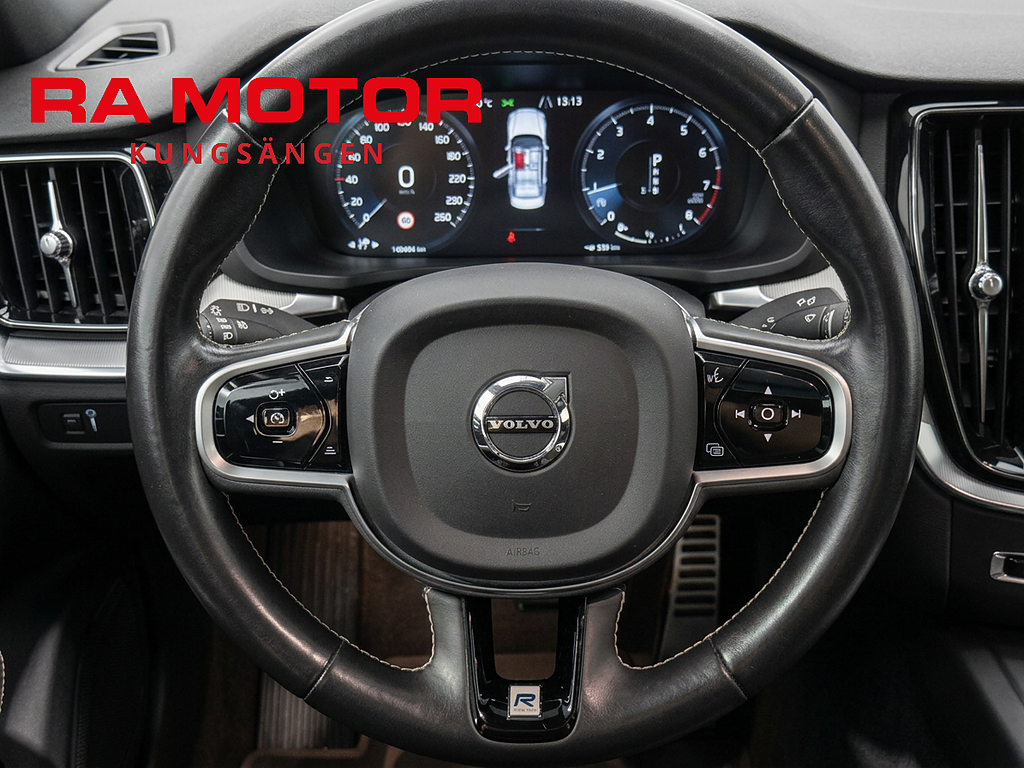 Volvo S60 T5 AWD 250hk R-Design HUD | VOC | 360° | BLIS | Drag 2020