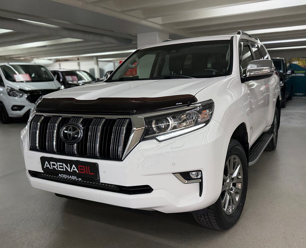 Toyota Land Cruiser 2.8 D-4D 4WD Svensksåld Läder Dragkok -19 