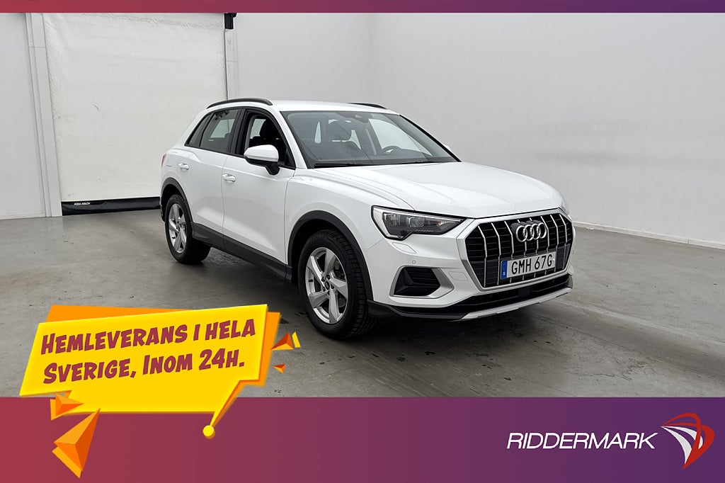 Audi Q3 35 TFSI Cockpit Värmare Kamera Drag 1-Brukare