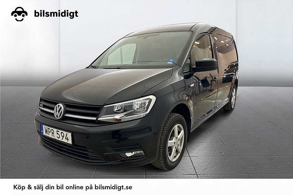 Volkswagen Up e-Caddy Maxi 37.3 kWh Drag Kévärmare MOMS 113hk