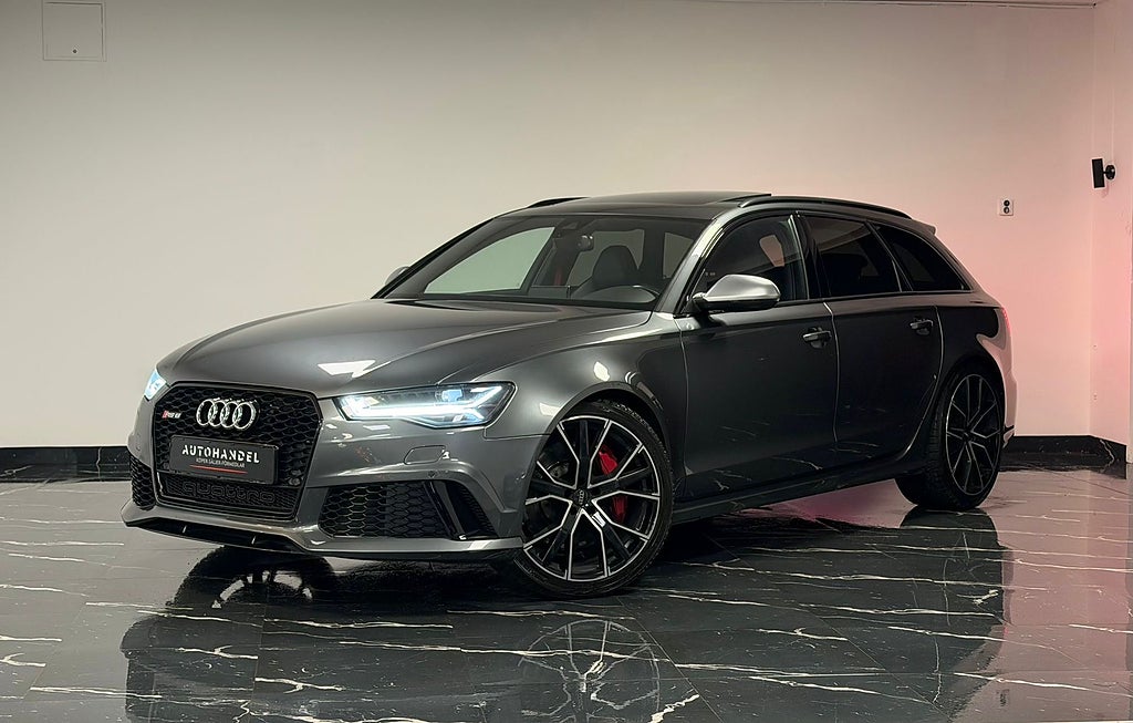 Audi RS6 Performance Sv-Såld Panorama 605Hk