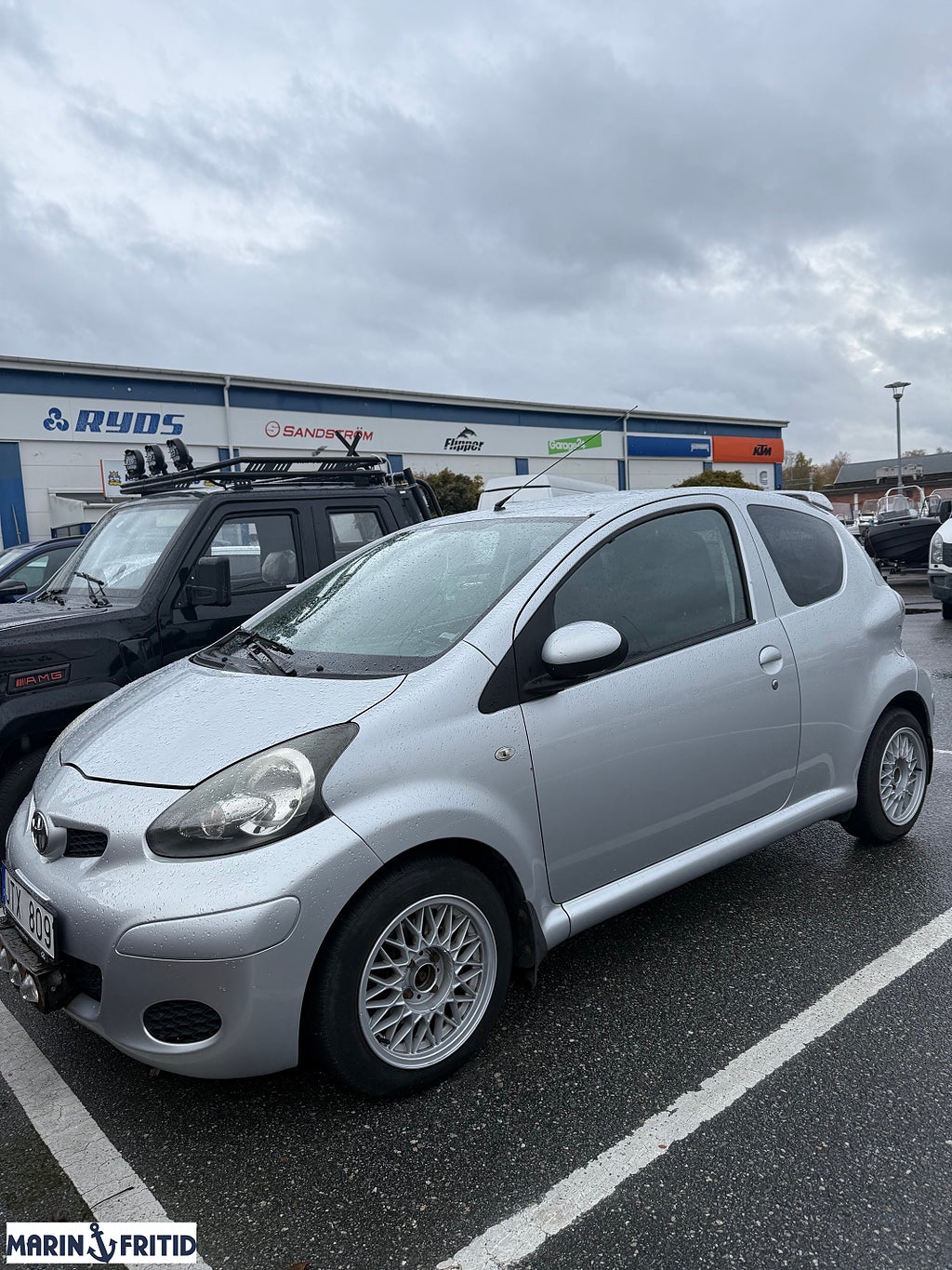 Toyota Aygo 1.0 VVT-i, 3-dörrars, nybesiktigad