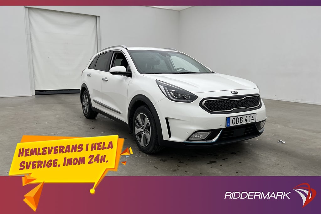 Kia Niro P-HEV 141hk Advance Plus 2 Kamera Navi Skinn Elstol