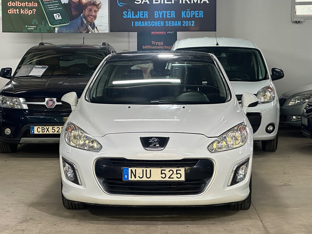 Peugeot 308 1.6 VTi Panoramaglastak Välskött Automat Nybesiktigad