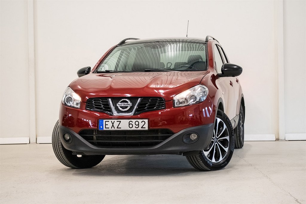 Nissan Qashqai Plus 2 2.0 dCi 4x4 7-sits Pano B-kamera Navi Drag 150hk