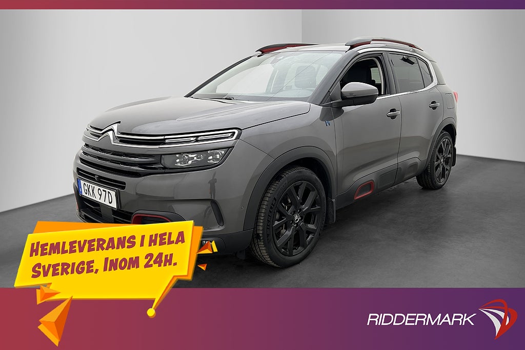 Citroën C5 Aircross Hybrid 225hk Pano Kamera Navi Dragkrok