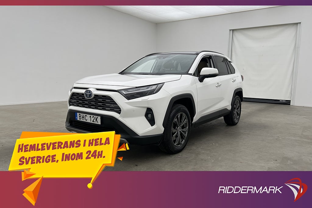 Toyota RAV4 Hybrid AWD 222hk Executive Panorama Kamera Skinn