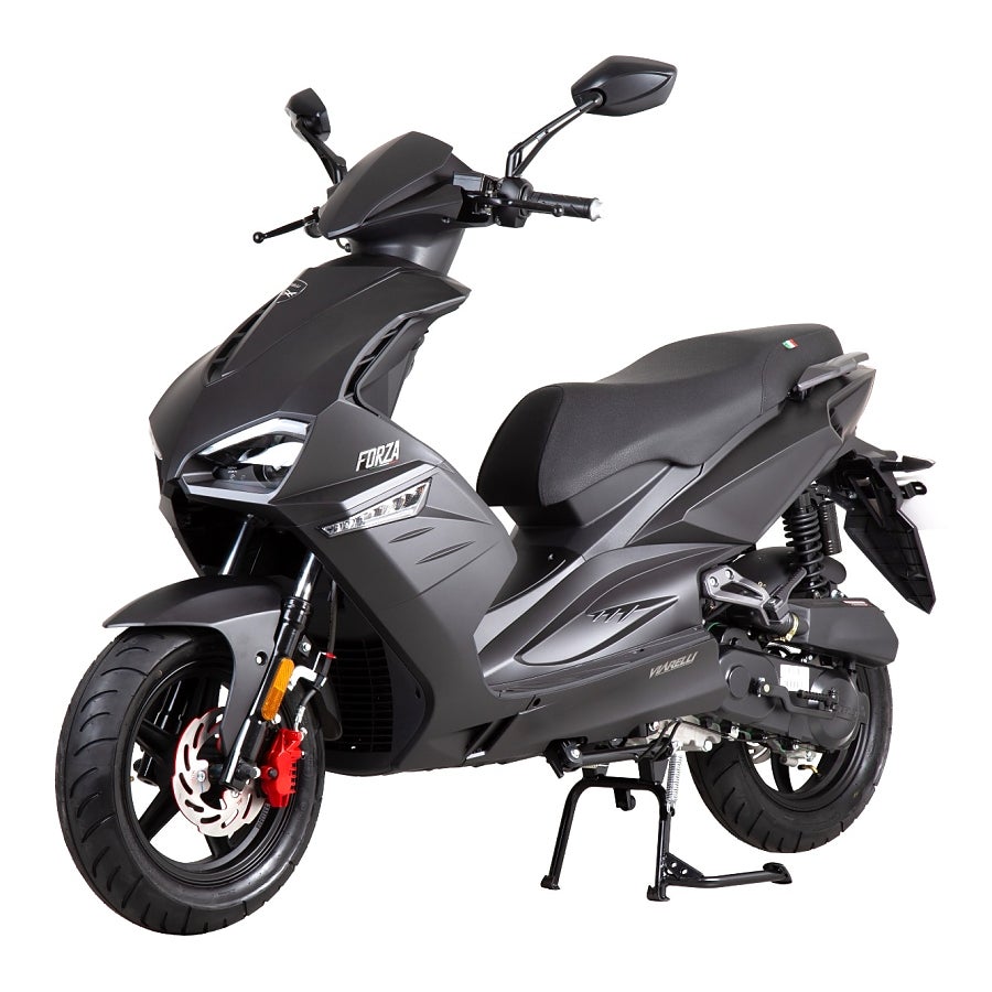 Viarelli Forza mattsvart Klass 1 Moped