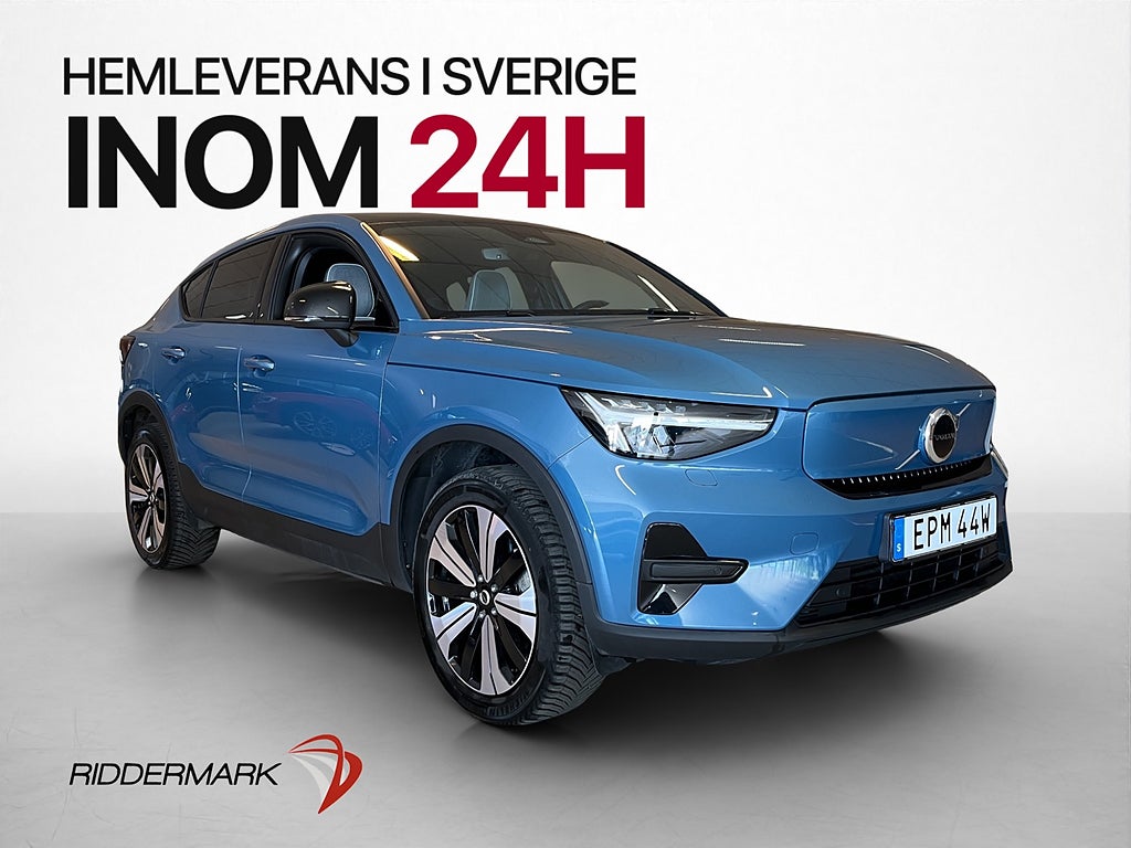 Volvo C40 Recharge Single Motor Pano Kamera Navi Värm MOMS