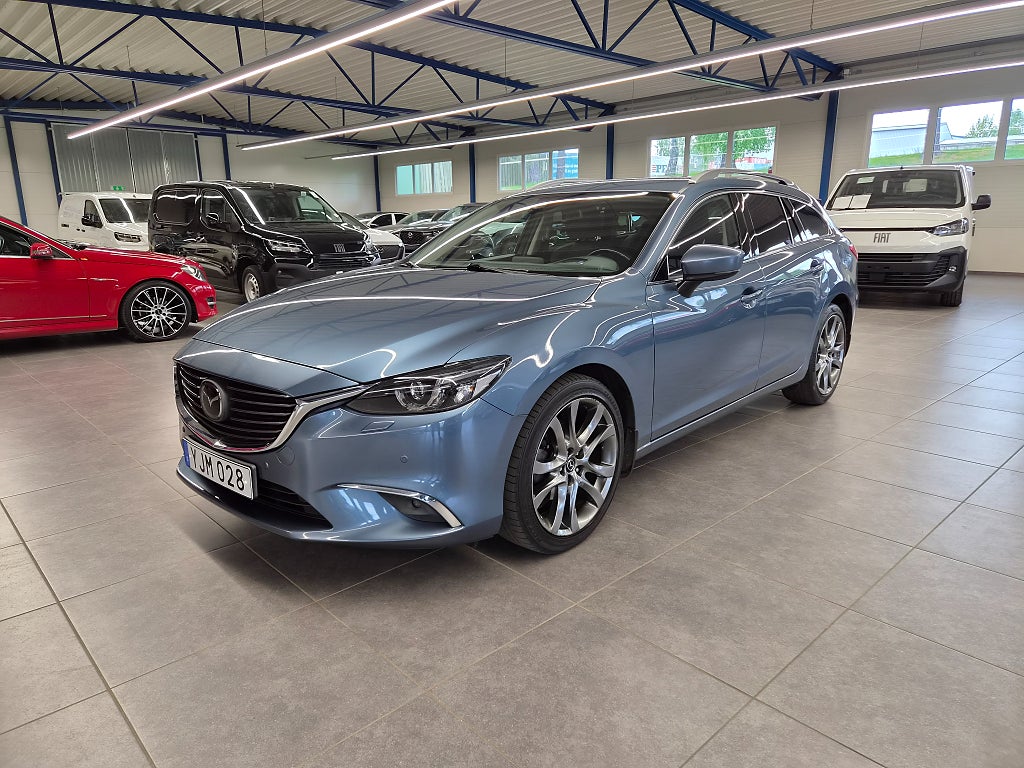 Mazda 6 Wagon 2.5 SKYACTIV-G Euro 6 - Fjärrstyrd webasto