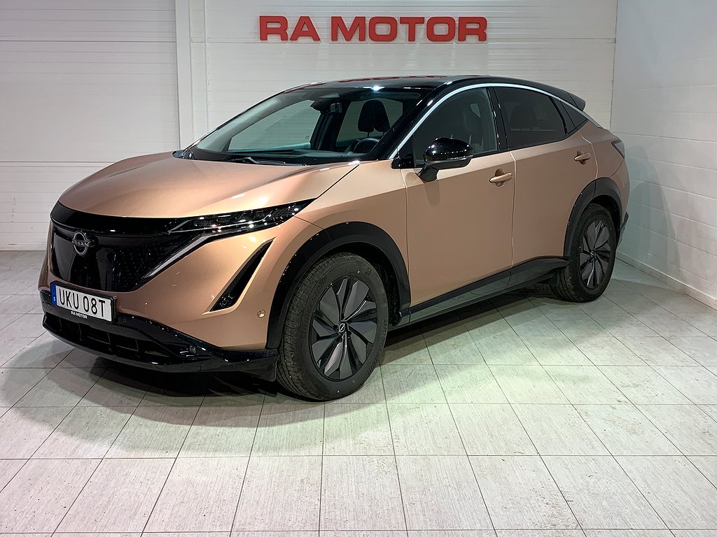 Nissan Ariya 87kwh EVOLVE | MOMS | BOSE | 1 ägare 2023