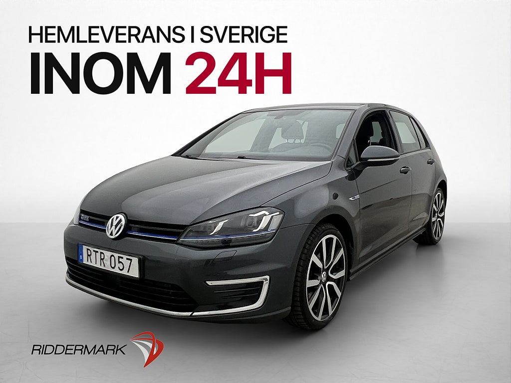 Volkswagen Golf GTE 1.4 TSI Värmare Kamera Navi CarPlay