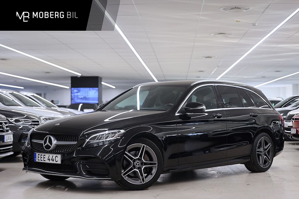 Mercedes-Benz C 220 d 194hk AMG B-Kamera Cockpit Drag MOMS