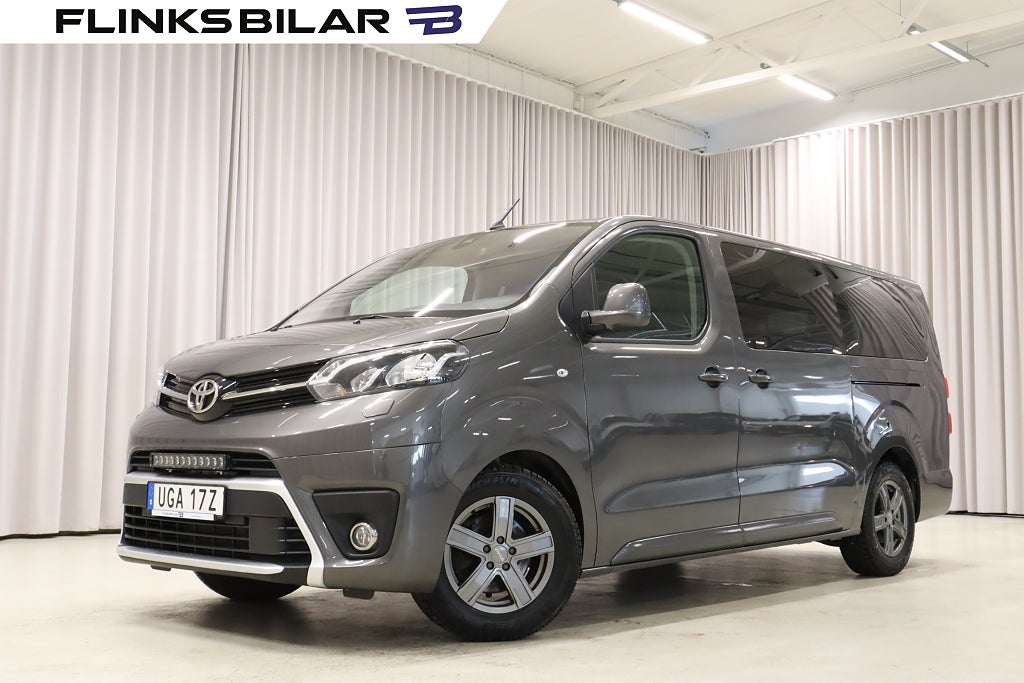Toyota Proace Verso 2.0 D-4D 144HK Lång 9-Sits Automat Moms
