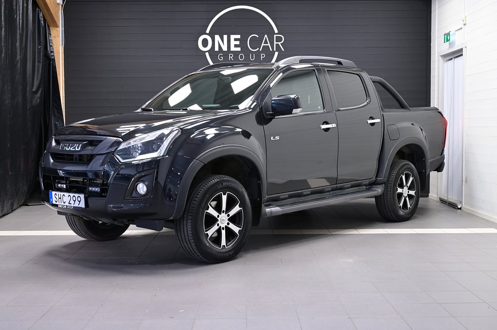 Isuzu D-Max Crew Cab 1.9 4WD Dieselvärmare Backkamera GPS Lågmilare