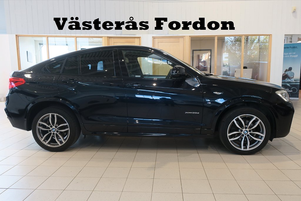 BMW X4 xDrive20d 190hk M Sport D-Värmare Navi V-Hjul