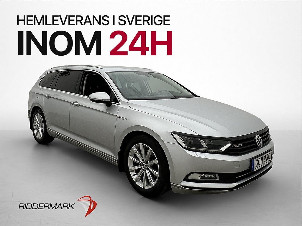 Volkswagen Passat 2.0 TDI 190hk GT Kamera Värmare Skinn Drag
