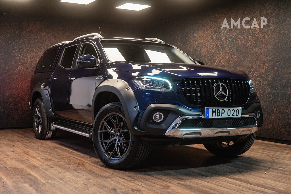 Mercedes-Benz X 350 d 4M 7G+ | MOMS | LÅGMIL | Kåpa | Breddare | 5139kr/mån