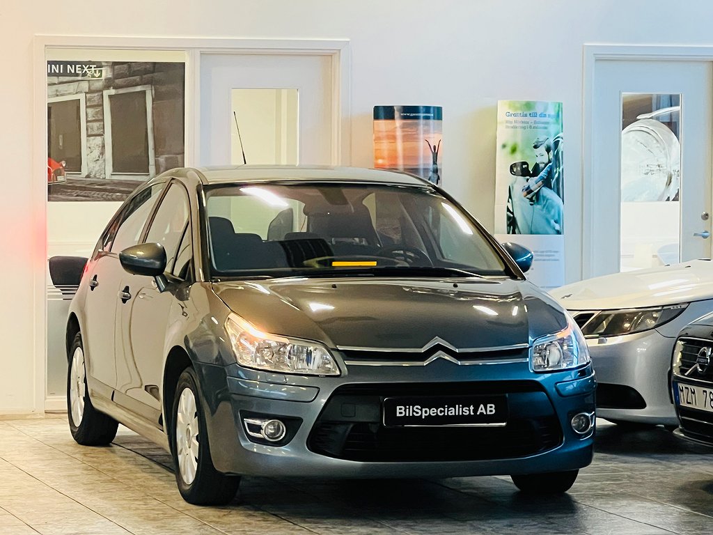 Citroën C4 1.6 HDiF NY-BES NY-Service Manuell 109hk Drag 