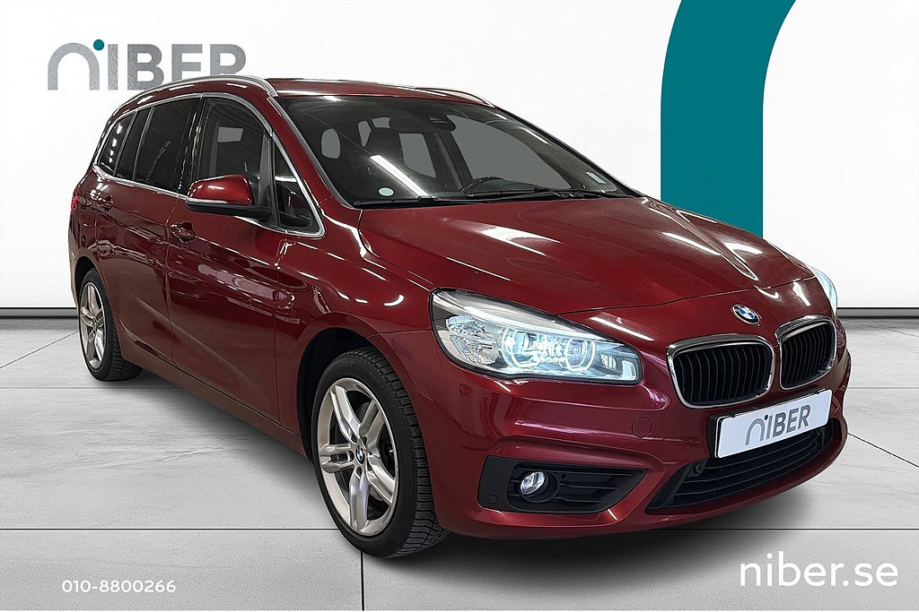 BMW 218 218I Gran Tourer, 7-sits, Kamera, Drag
