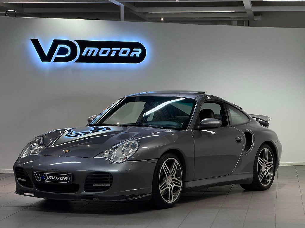 Porsche 911 Turbo Aut Taklucka Navi Läderpaket 420hk