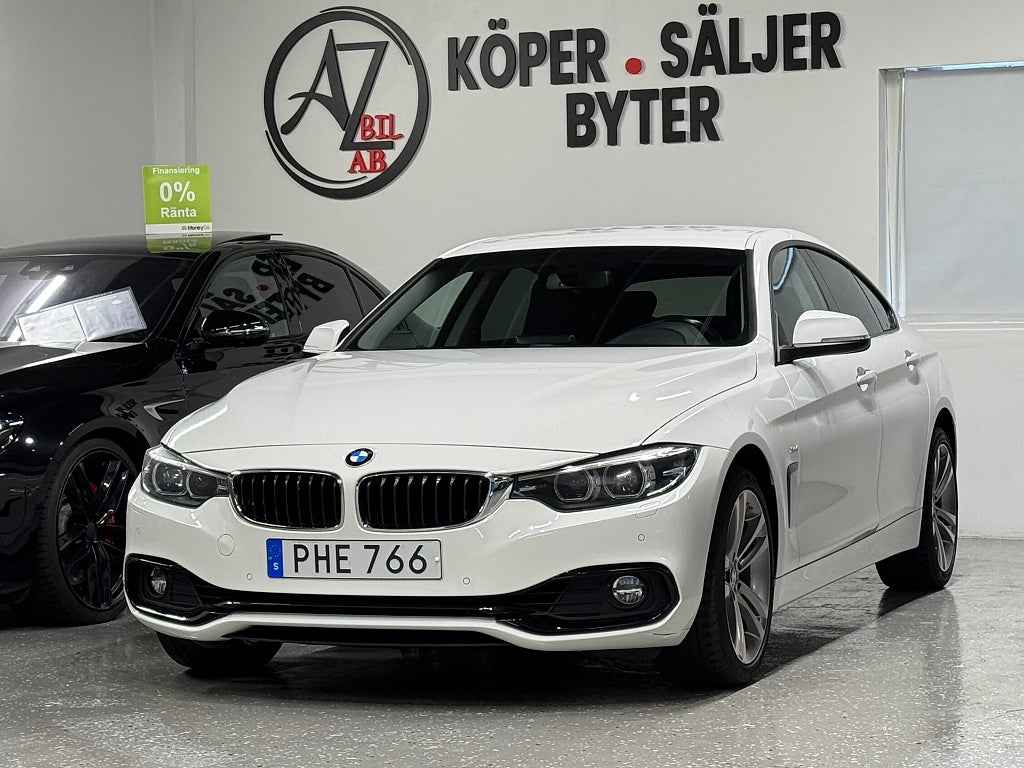 BMW 420 i xDrive Gran Coupé Steptronic Sport line lågmil S&V